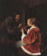 Jan Vermeer The Music Lesson  (mk30) oil painting
